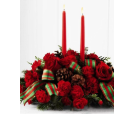 FX001-christmas table arrangement from  $99.99 M:$149.99 L:over $199.99