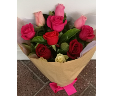 FR168mix gorgeous rose Bouque from $59.99M:$79.99;L:$99.99