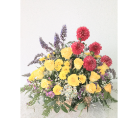 FM0025-Easter flower basket from $99.99;M:$149.99;L:$199.99