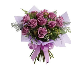 FR099-purple dream purple rose bouquet  $99.99(12stems)M:$149(18 stems)