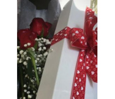 FR011-12 big gorgeous rose gift box(free chocolate)