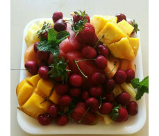FC142-Flower cafe Fruit Salad from $35;M:$50;L:$75