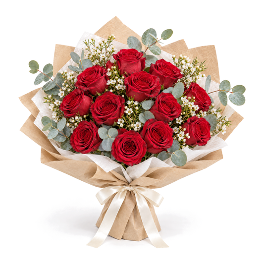 Classic Red Rose Bouquet