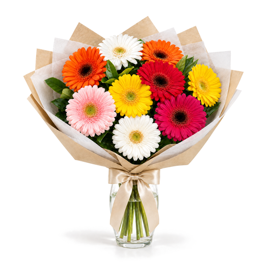 Mixed Gerbera Bouquet